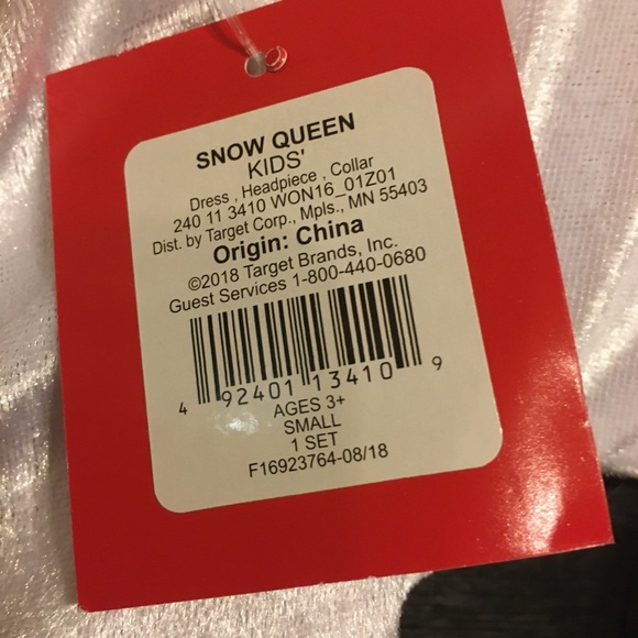 Wonder shop  Hyde and Eek! Girls Queen Halloween Costume 3+ - Picture 3 of 4